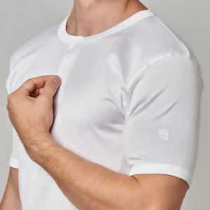 593-261 Maglia uomo manica corta serafino