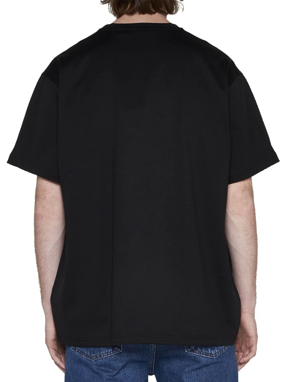 T-shirt BURBERRY logo oversize nera - immagine 3