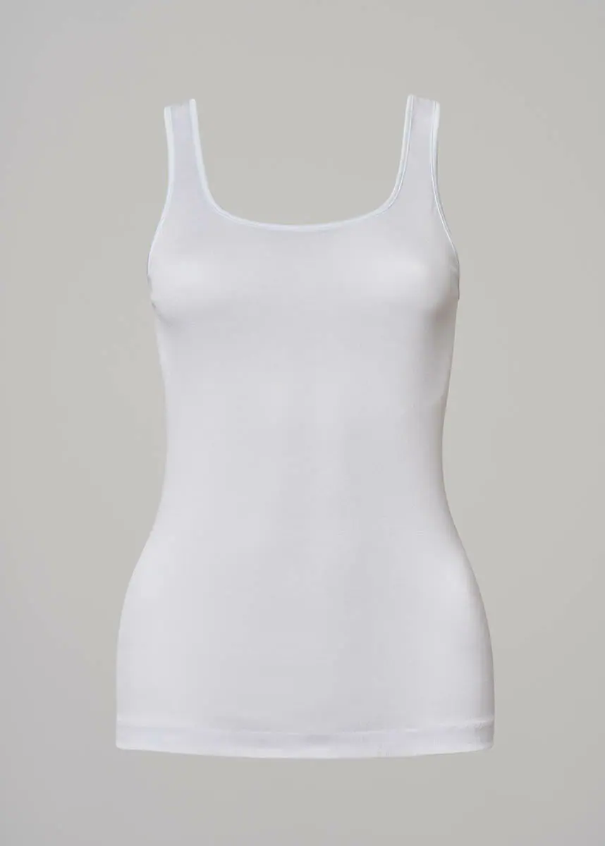 617 – 734 Canotta donna spalla larga liscia - immagine 6