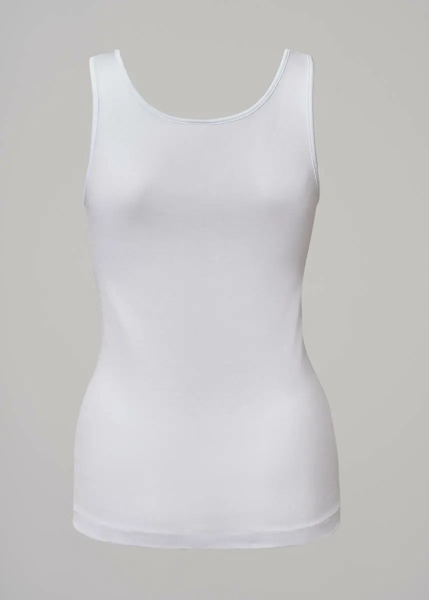 617 – 734 Canotta donna spalla larga liscia - immagine 7