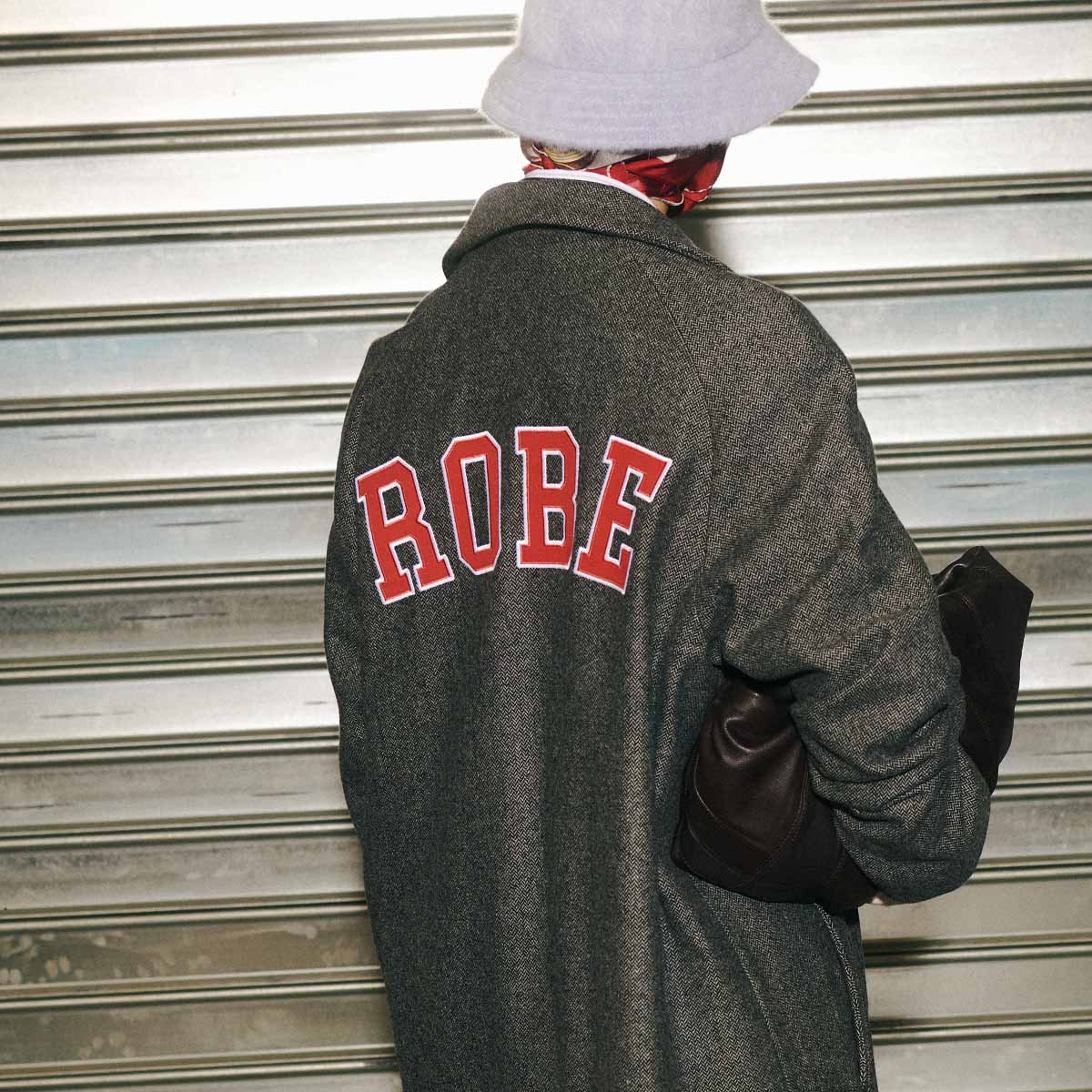 Cappotto ROBE DI KAPPA patch logo grigio - immagine 2