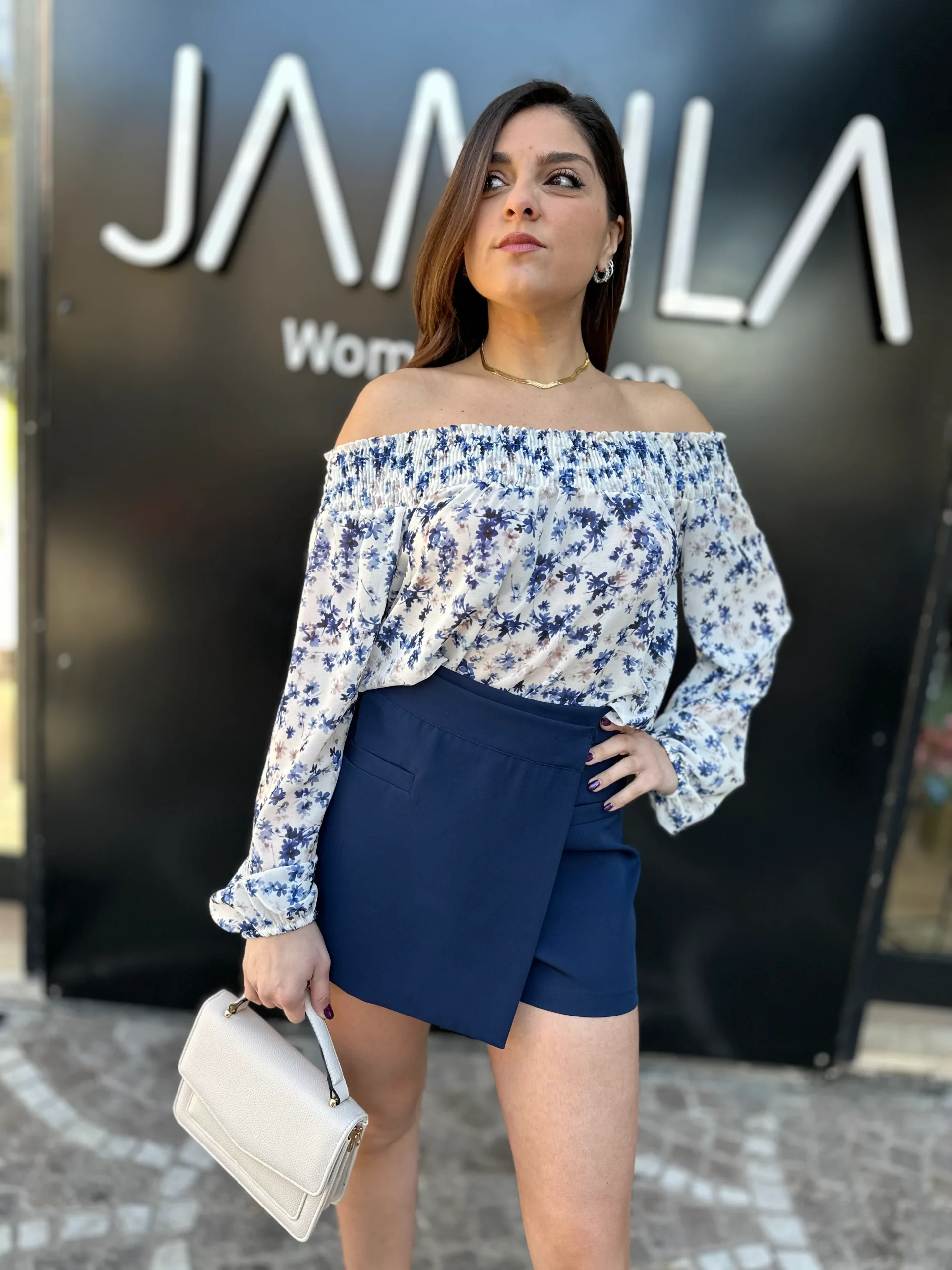 BLUSA COUNTRY FIORELLINI - immagine 4