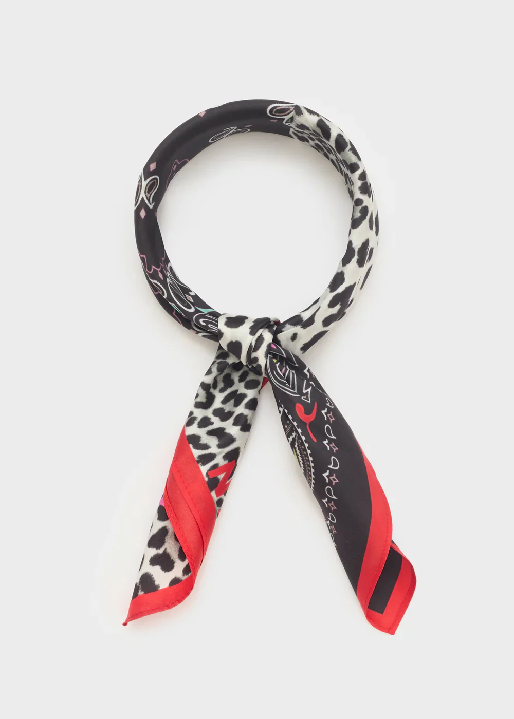 NALI - Foulard fantasia PAISLEY donna - immagine 3