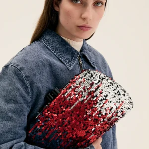 NALI - Pochette CASSIE BIG in paillettes donna