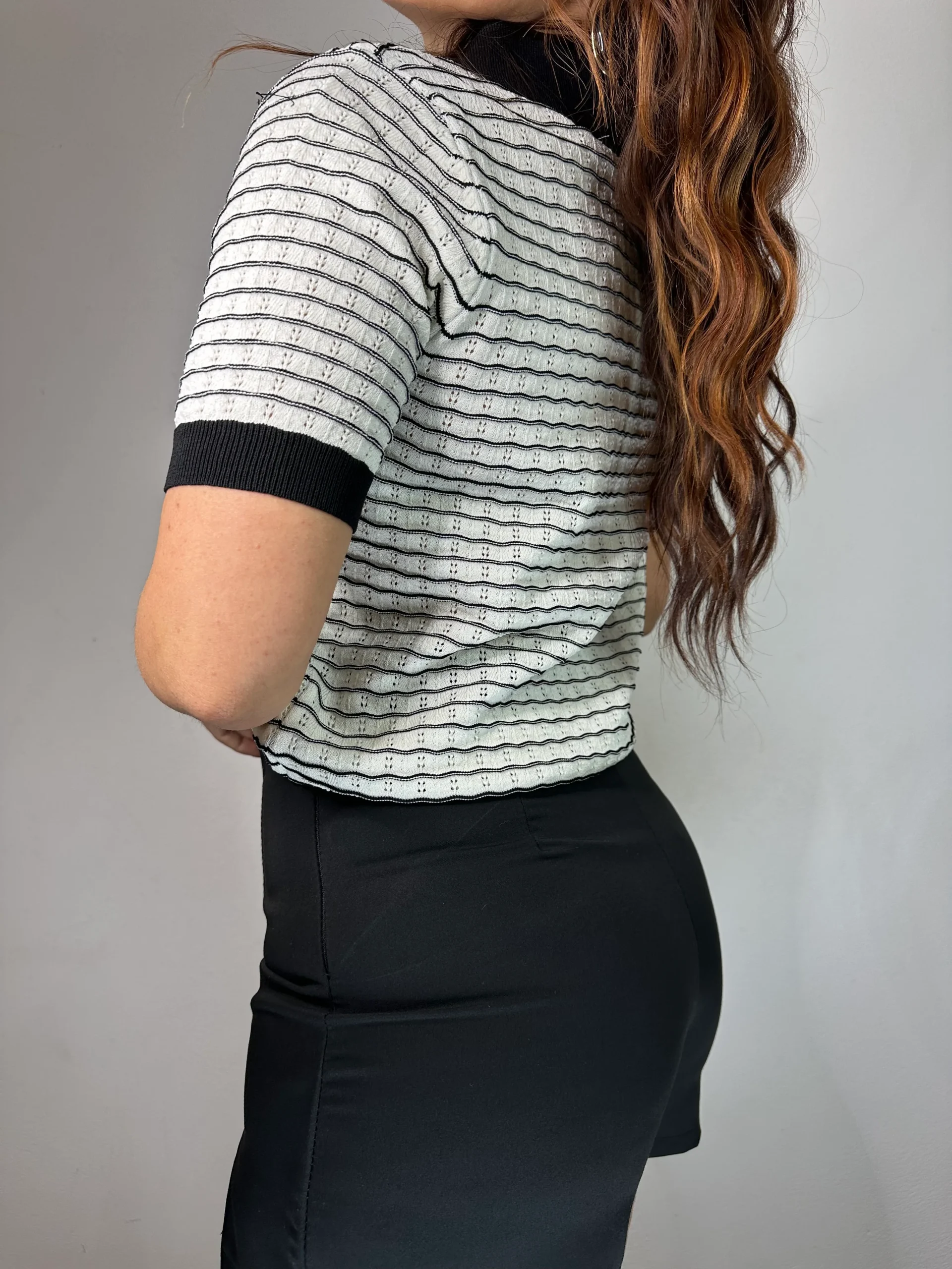 POLO BLACK AND WHITE - immagine 6