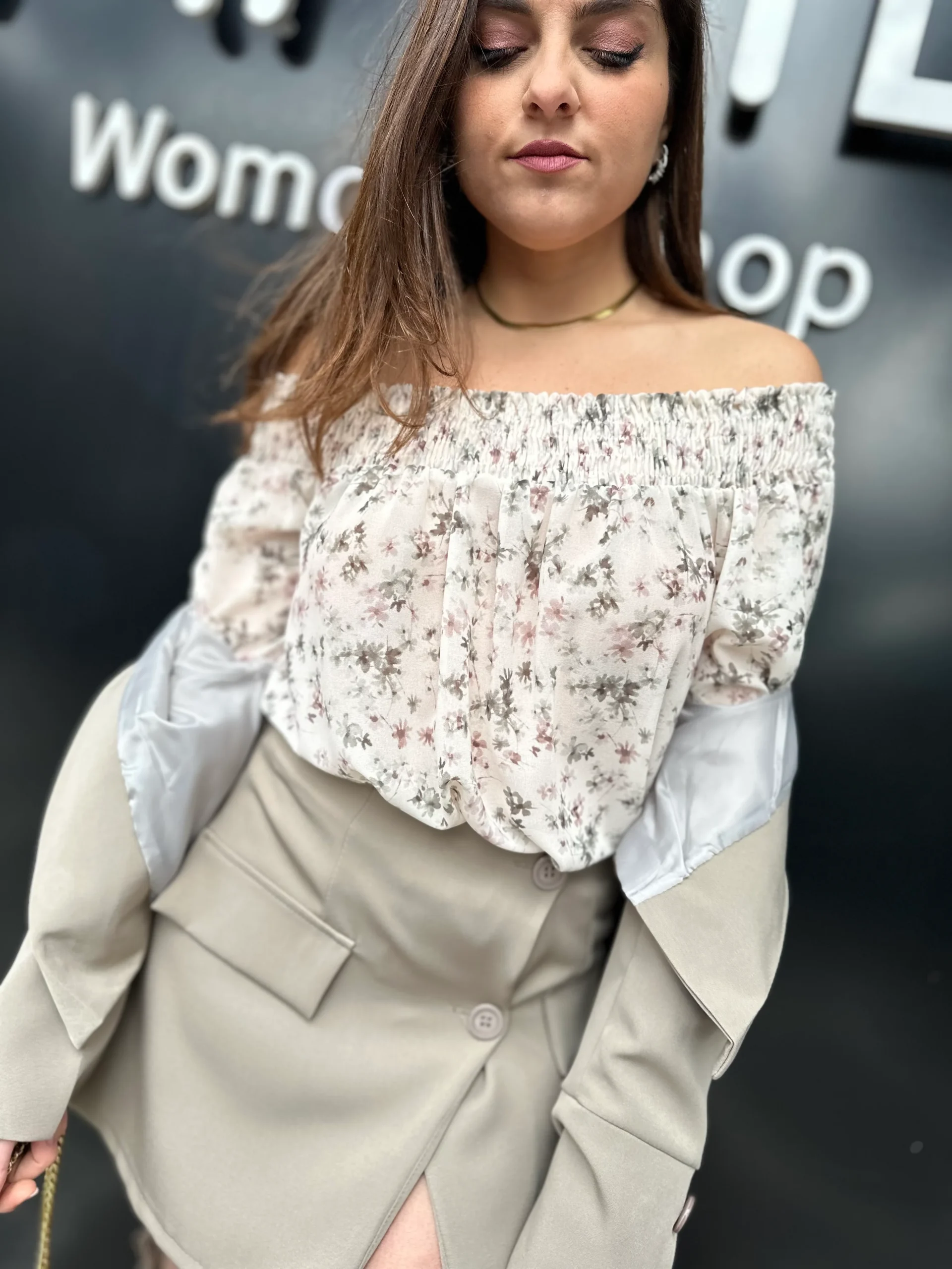 BLUSA COUNTRY FIORELLINI - immagine 3