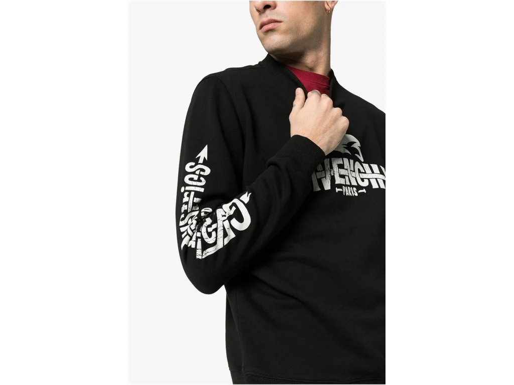 Felpa GIVENCHY con stampa nera - immagine 4