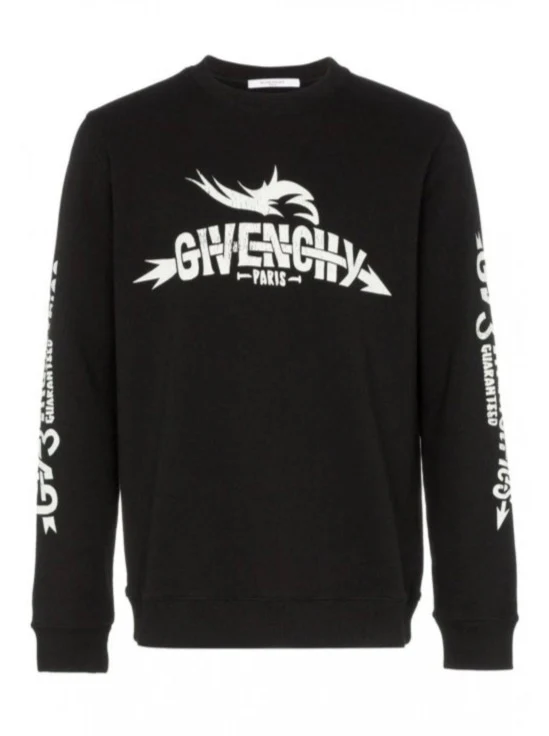 Felpa GIVENCHY con stampa nera