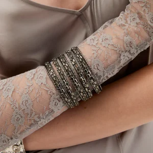 NALI - Bracciale MAIA aperto in strass donna