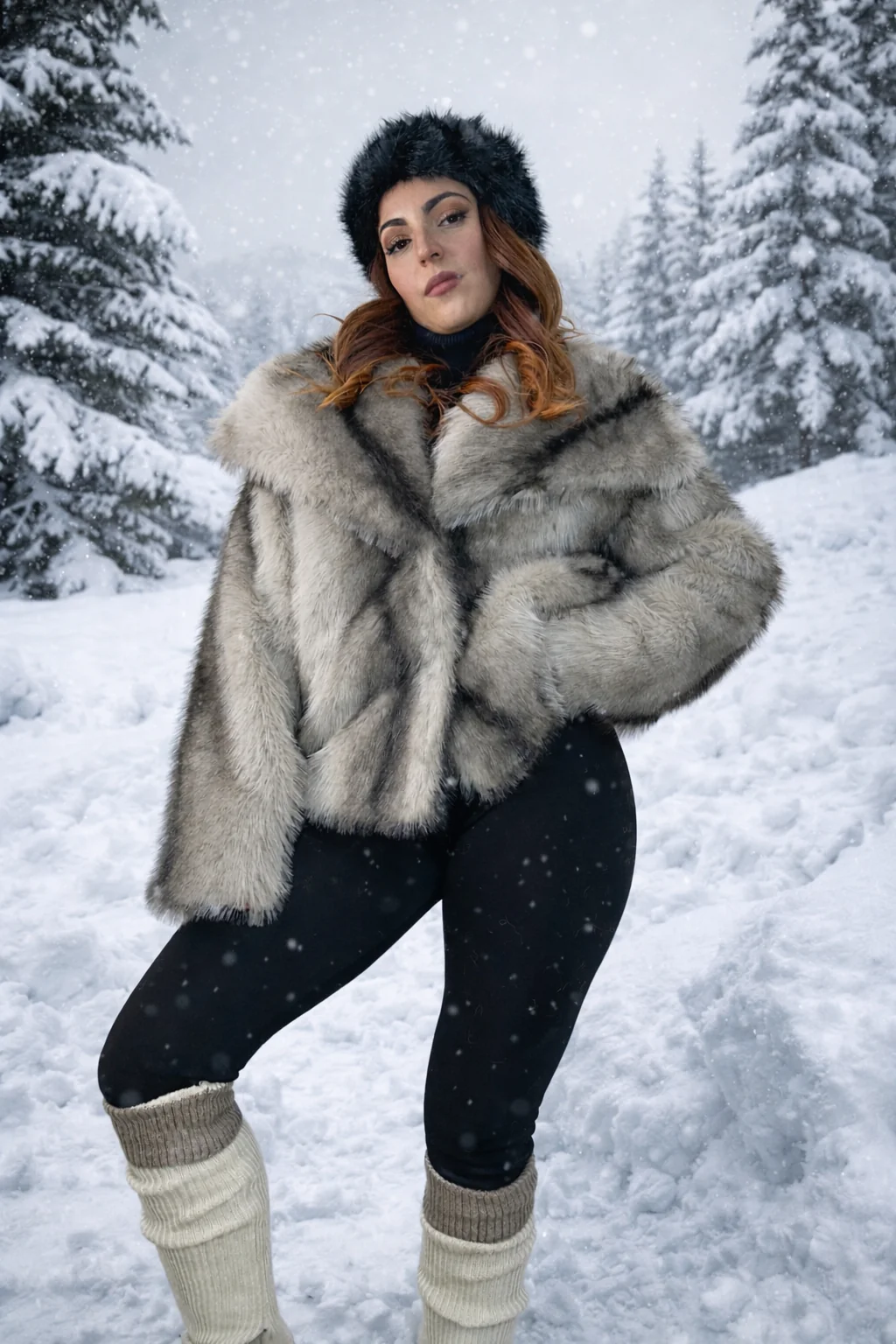 PELLICCIA MORBIDA SFUMATA - immagine 9