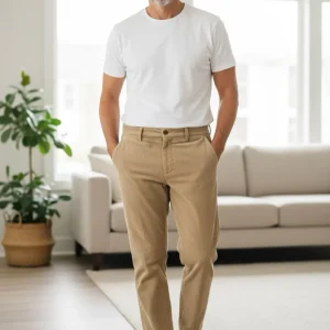 HYPS - Pantalone a costine in velluto uomo