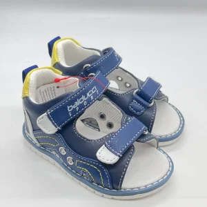 BALDUCCI SPORT - Sandalo blu con dettagli gialli bambino