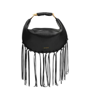 GIO CELLINI - Borsa hobo con frange