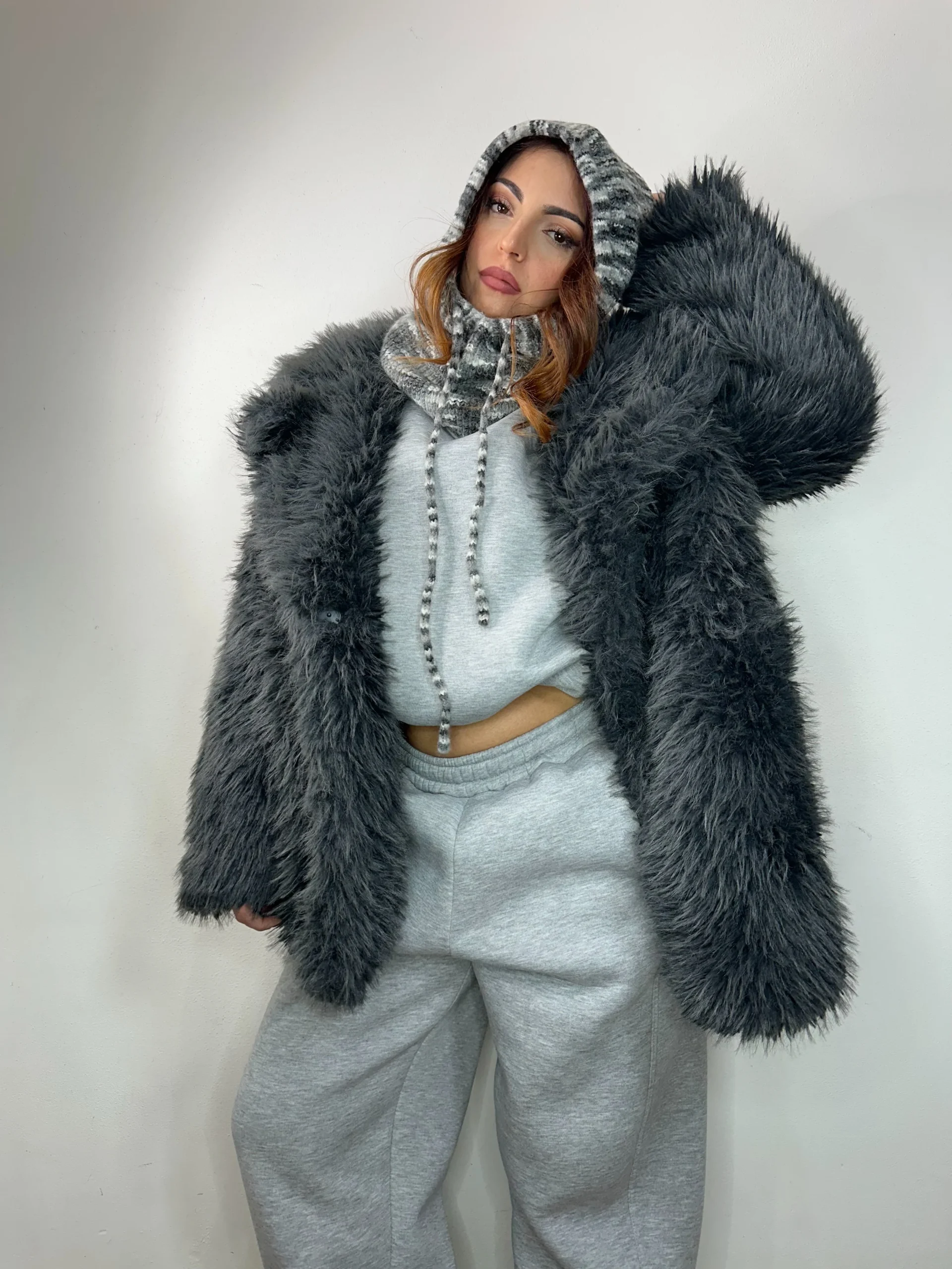 PELLICCIA ANTRECITE - immagine 4