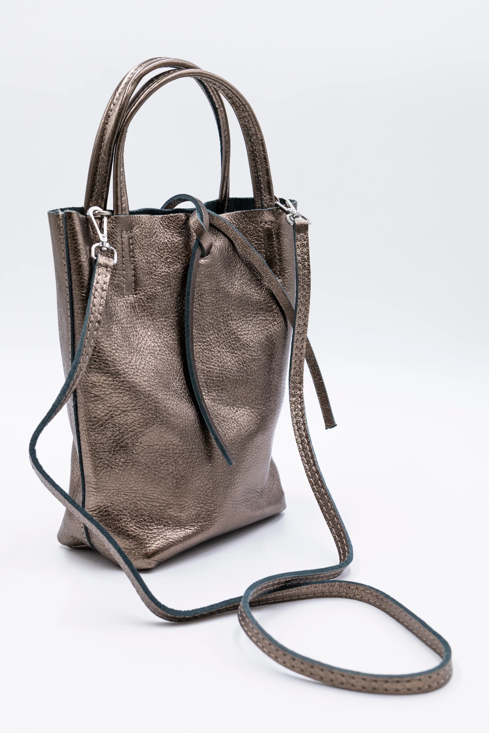 EVA MINI shopper in pelle - immagine 7