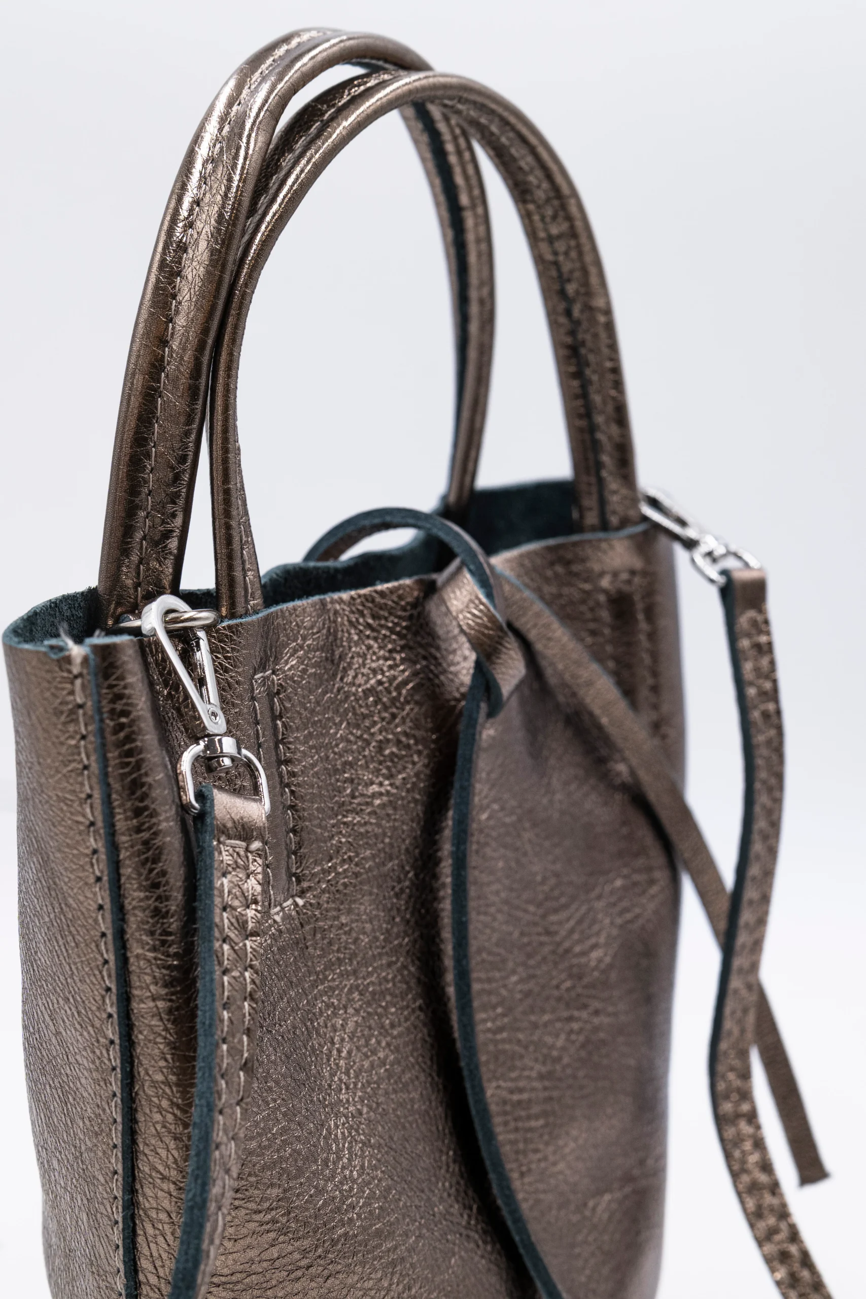 EVA MINI shopper in pelle - immagine 8