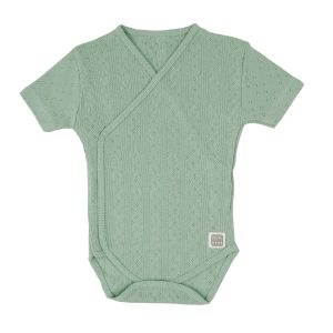 Body incrociato maniche corte Narvik 100% Cotone