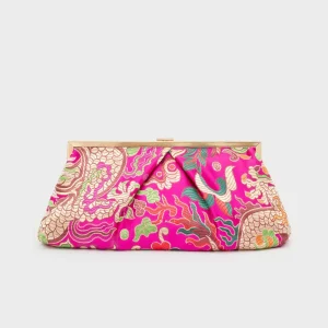 NALI - Pochette IBIZA stampa floreale