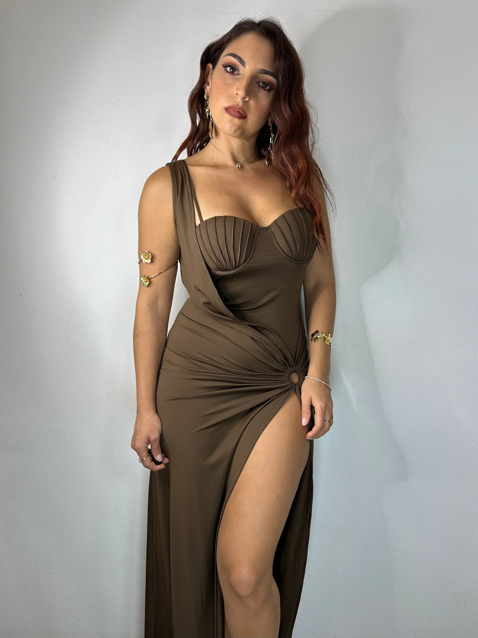 COORDINATO FINE ESTATE MARRONE