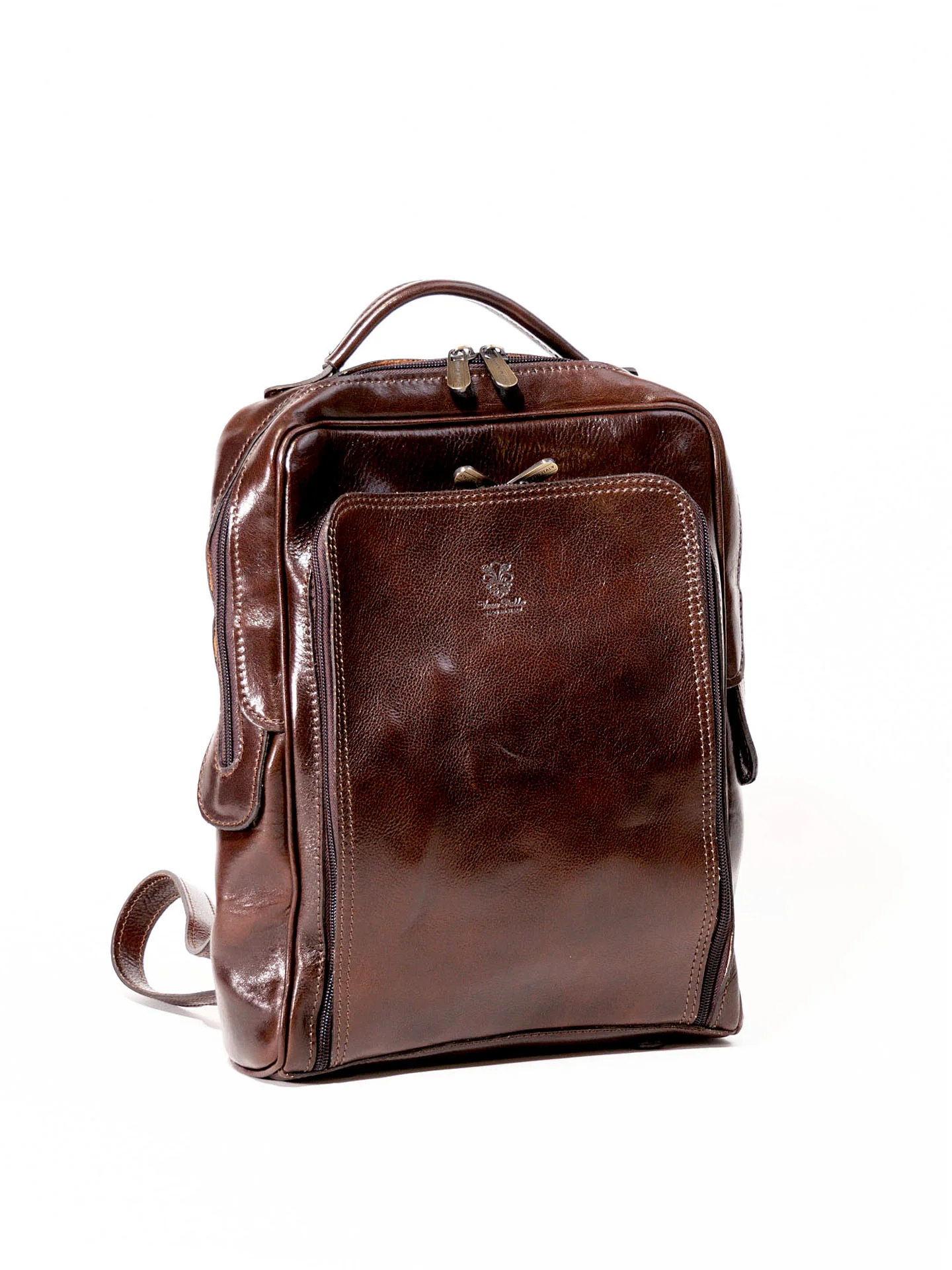 EVAN PICCOLO zaino in cuoio fiorentino