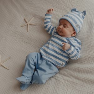 Completo 3 pezzi a righe con Ghetta Primi giorni