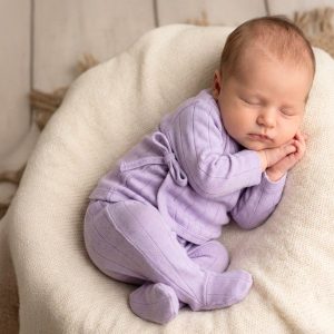 Completo ghettine 100% cotone a costine giacchino incrociato neonato