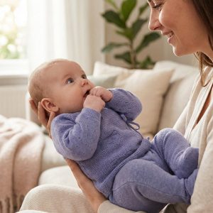 Completo ghettina e maglia neonato 100% cotone