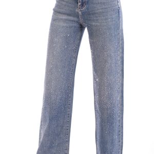 INDOMINA - Jeans con strass donna