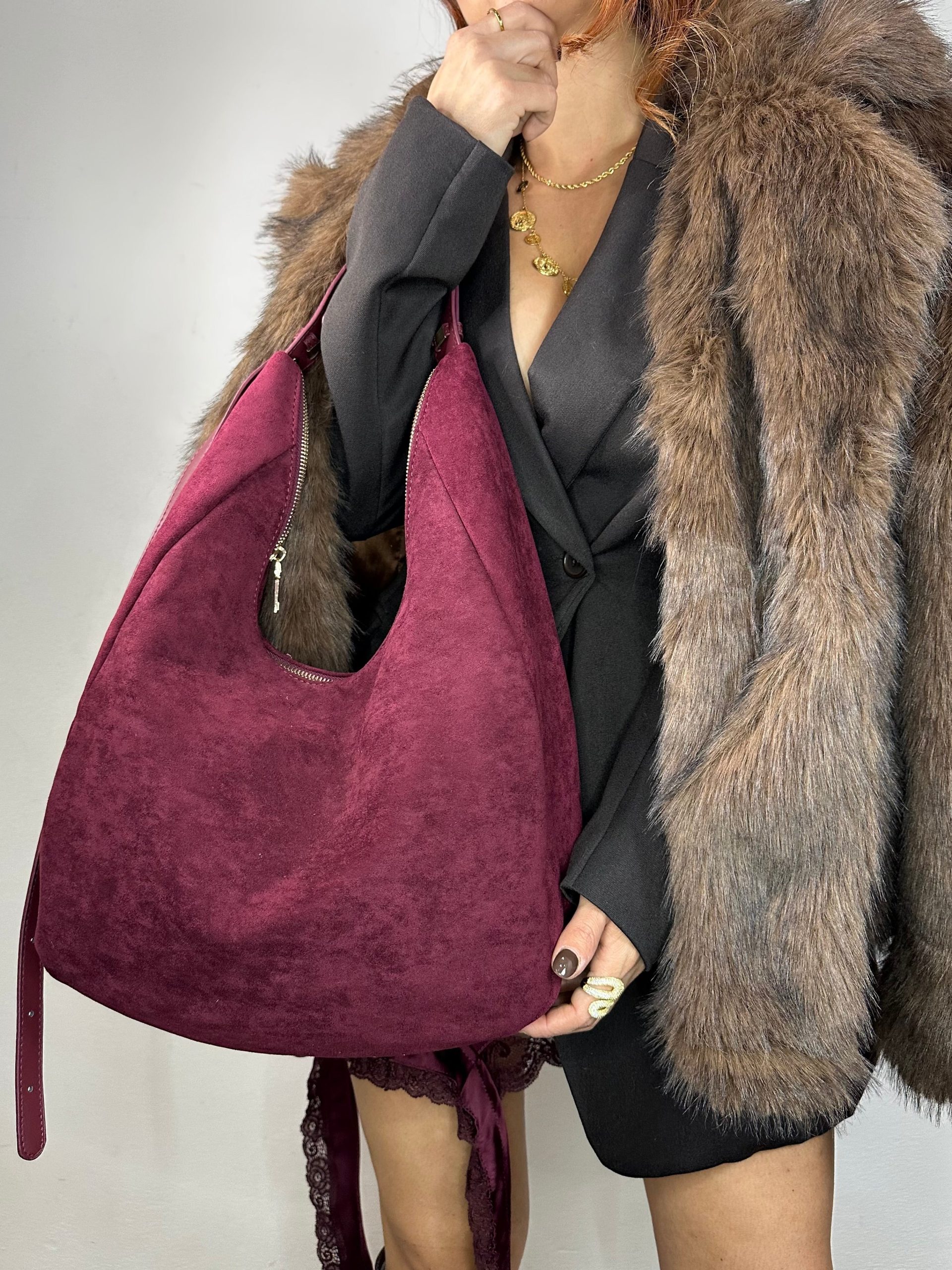 BORSA SPALLA A SACCO - immagine 3