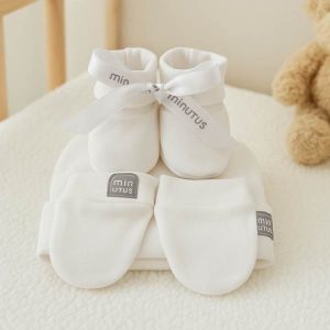 Primi Giorni 3 Pezzi Plain 100% Cotone