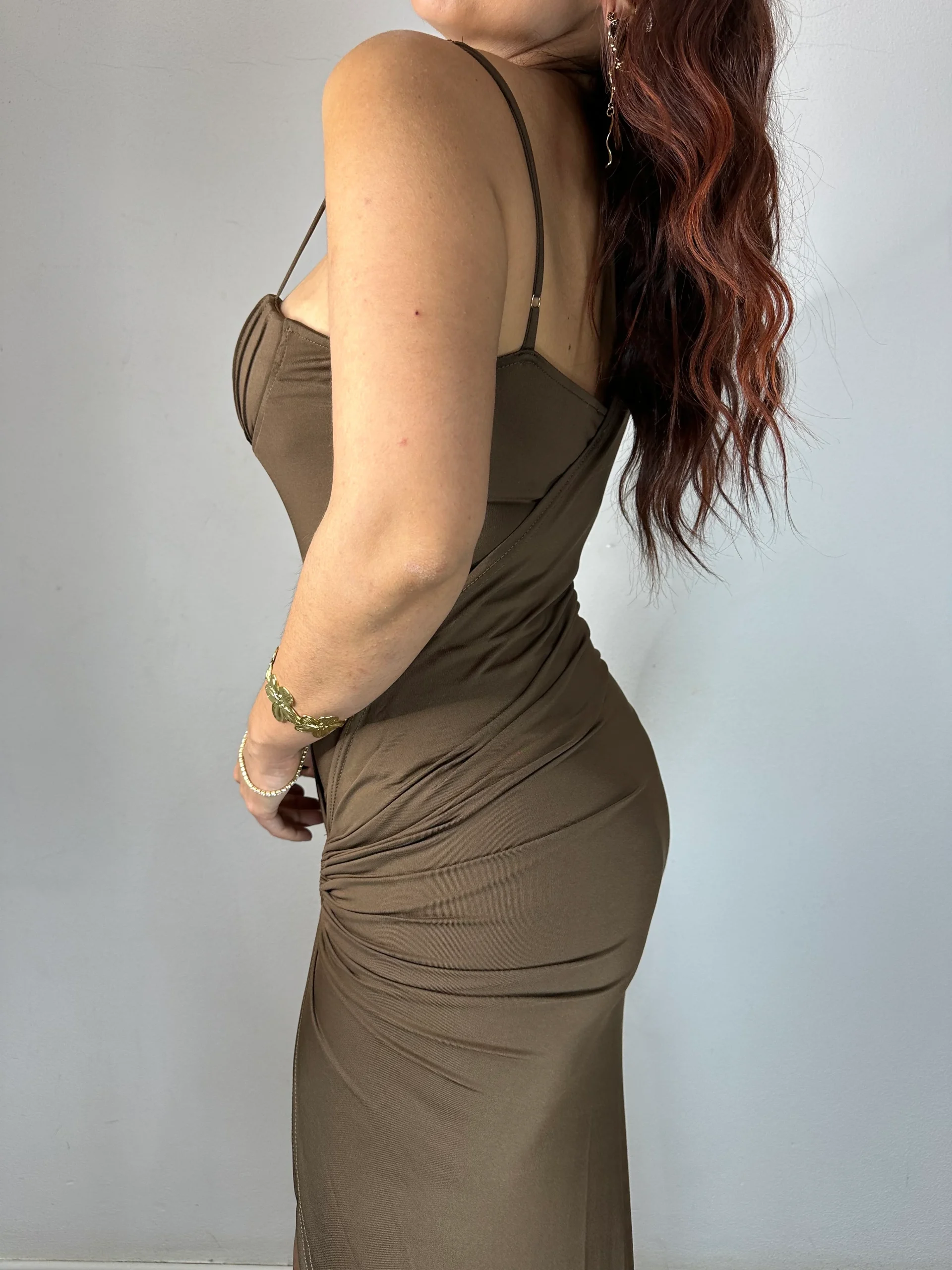 COORDINATO FINE ESTATE MARRONE - immagine 3