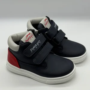 BALDUCCI SPORT - Sneakers alta blu con strappo bambino