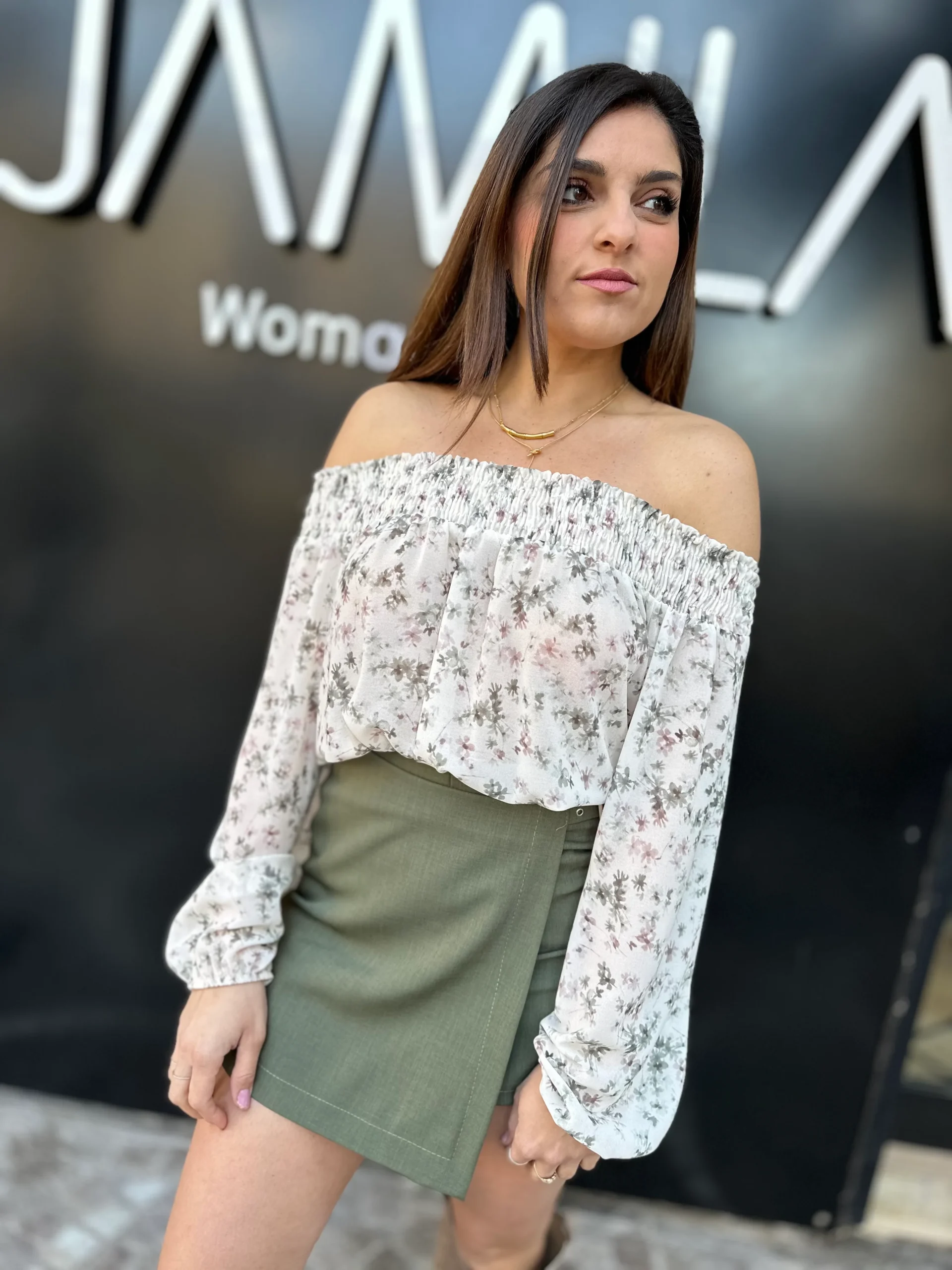 BLUSA COUNTRY FIORELLINI - immagine 2