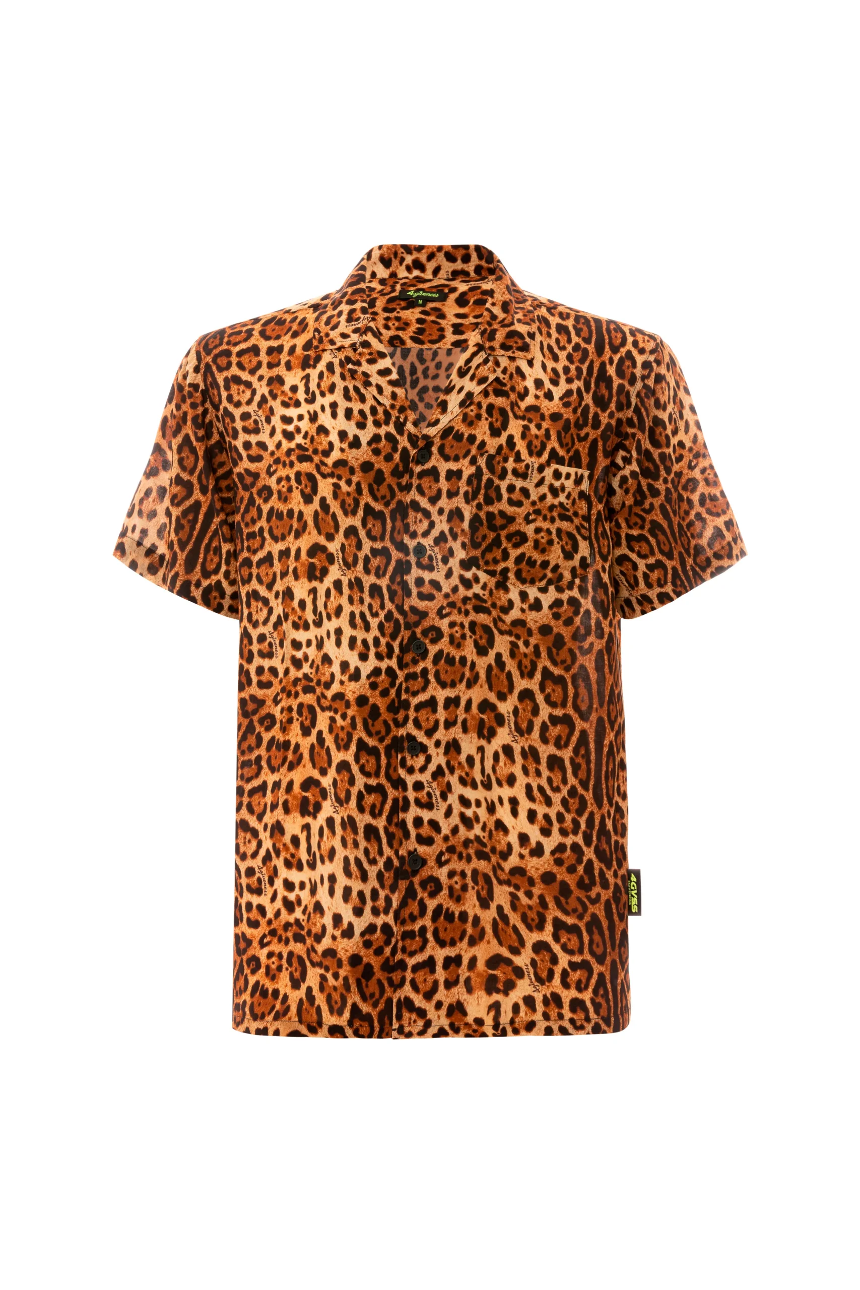 Completo mare 4GIVENESS camicia + boxer leopard - immagine 5
