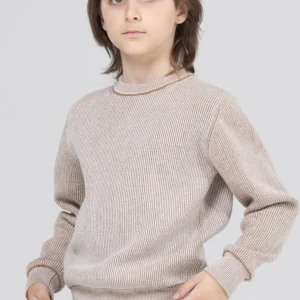 NEVER TOO - Maglia girocollo in lana bambino