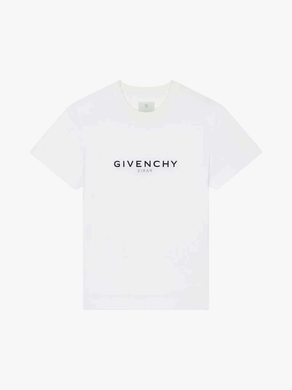 T-shirt GIVENCHY logo reverse bianca - immagine 5