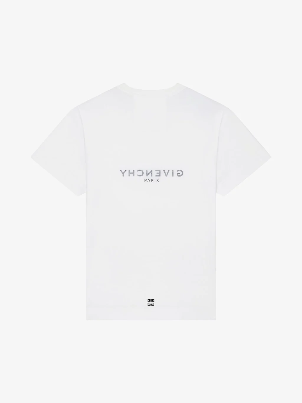 T-shirt GIVENCHY logo reverse bianca - immagine 6