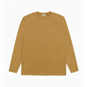 GIANNI LUPO - T-shirt manica lunga con taschino uomo