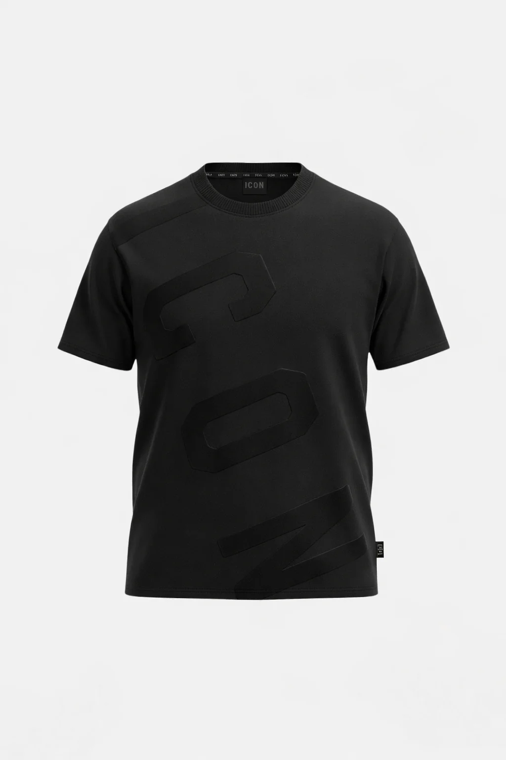 ICON - T-shirt con logo trasversale uomo - immagine 3