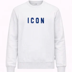 ICON - Felpa con logo lucido bambino