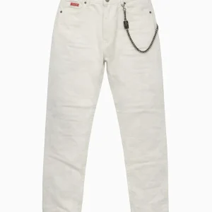 ICON - Jeans con logo su tasca uomo