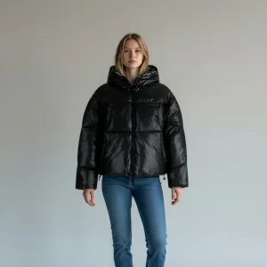 ICON - Giubbotto con logo donna