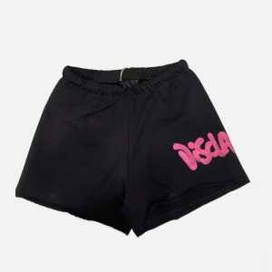 DISCLAIMER - Short con logo lurex donna