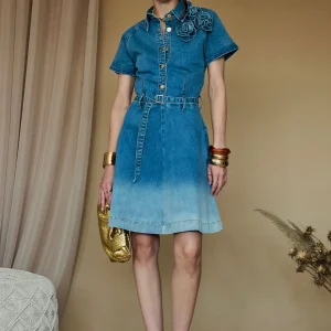 INFLUENCER - Vestito in denim donna