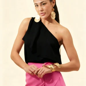 KORALLINE - Top doppia balza donna