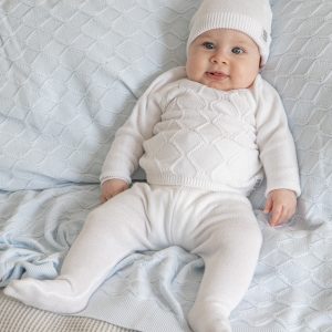 Completo Met con cappellino (3 pezzi) 100% cotone