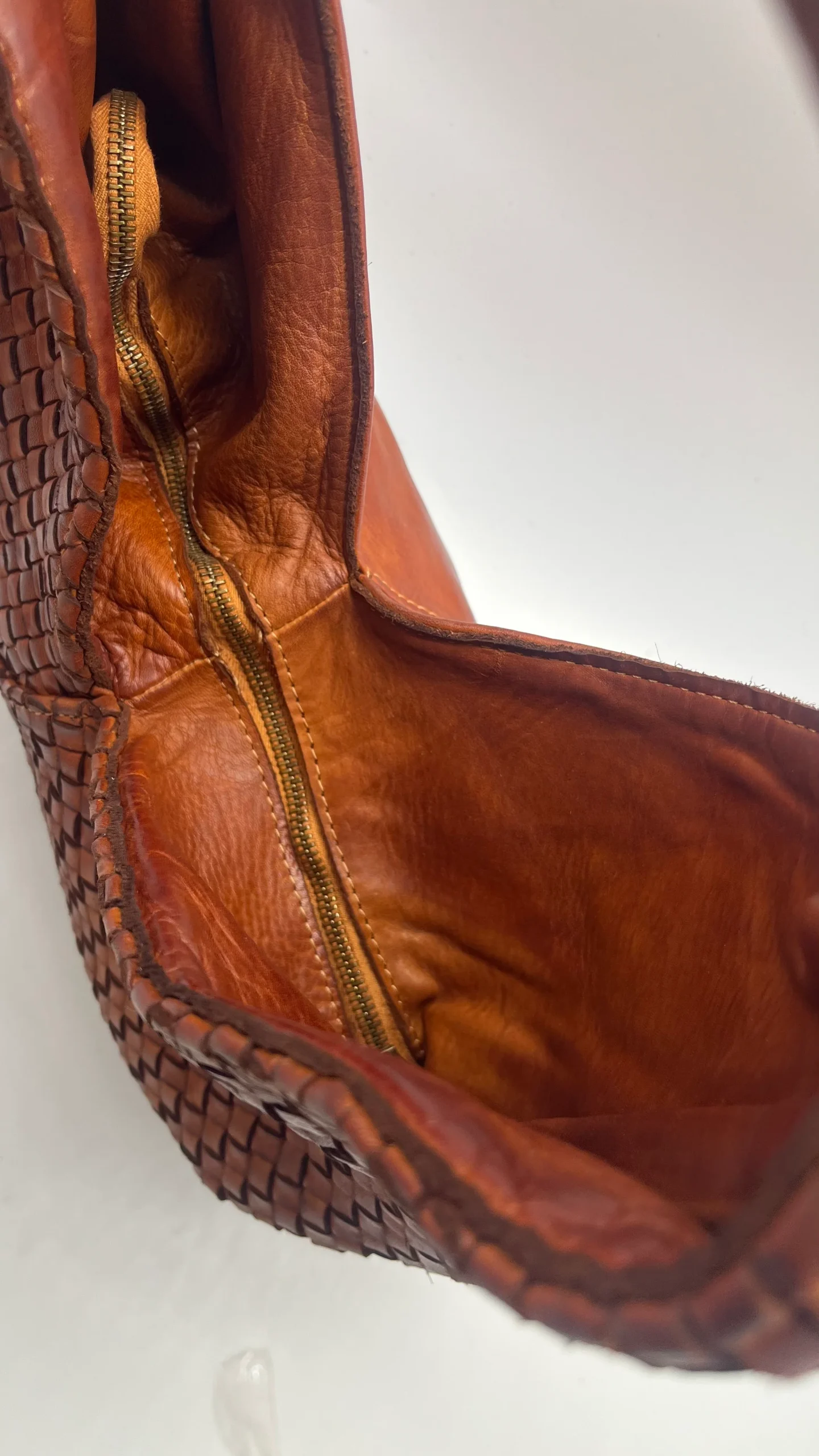 VITTORIA borsa di pelle lavata - immagine 5