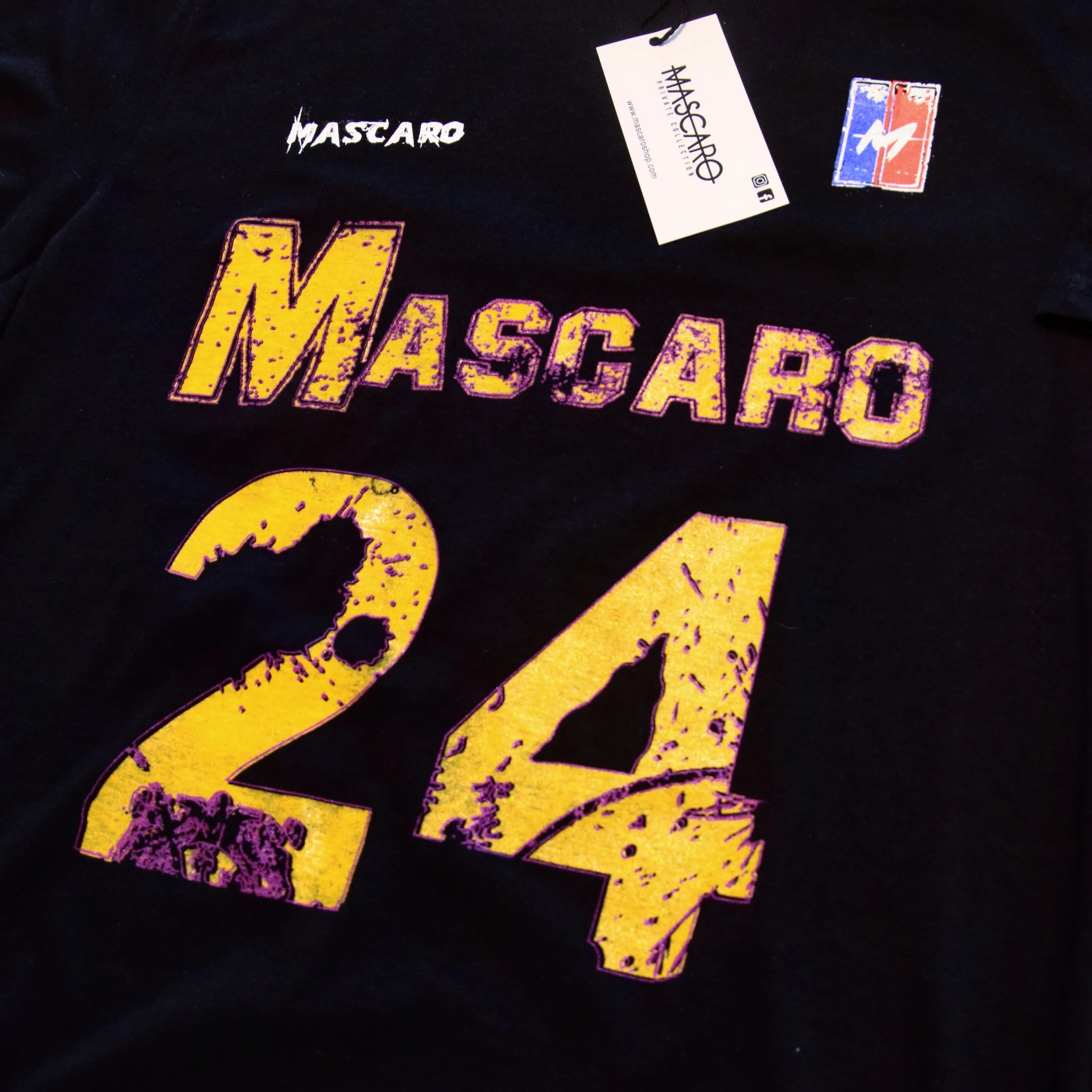Tshirt MASCARO tribute KOBE BRYANT limite edition - immagine 6