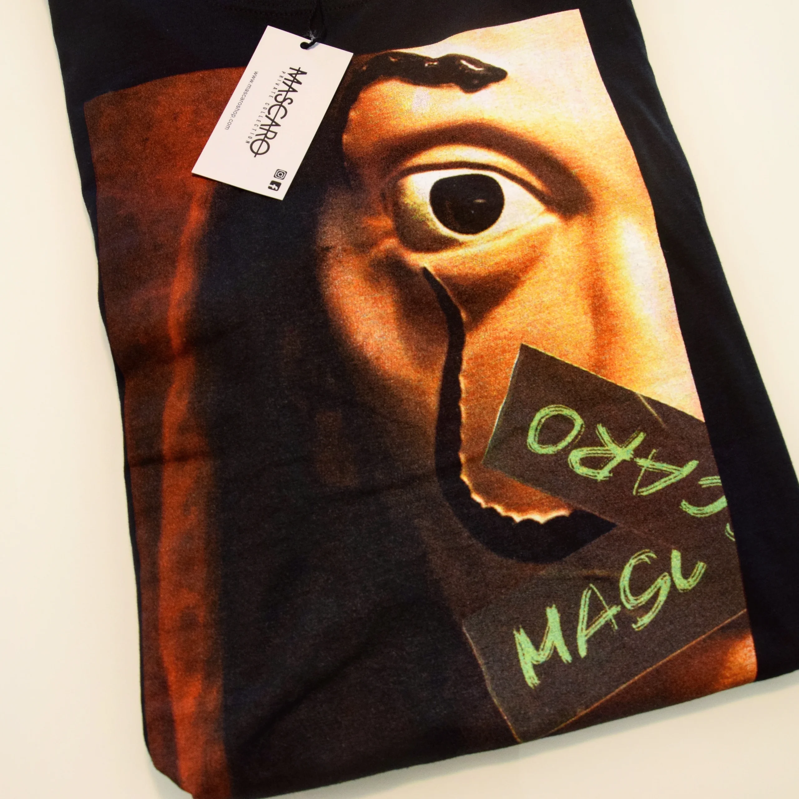 Tshirt MASCARO joker casa de papel - immagine 4