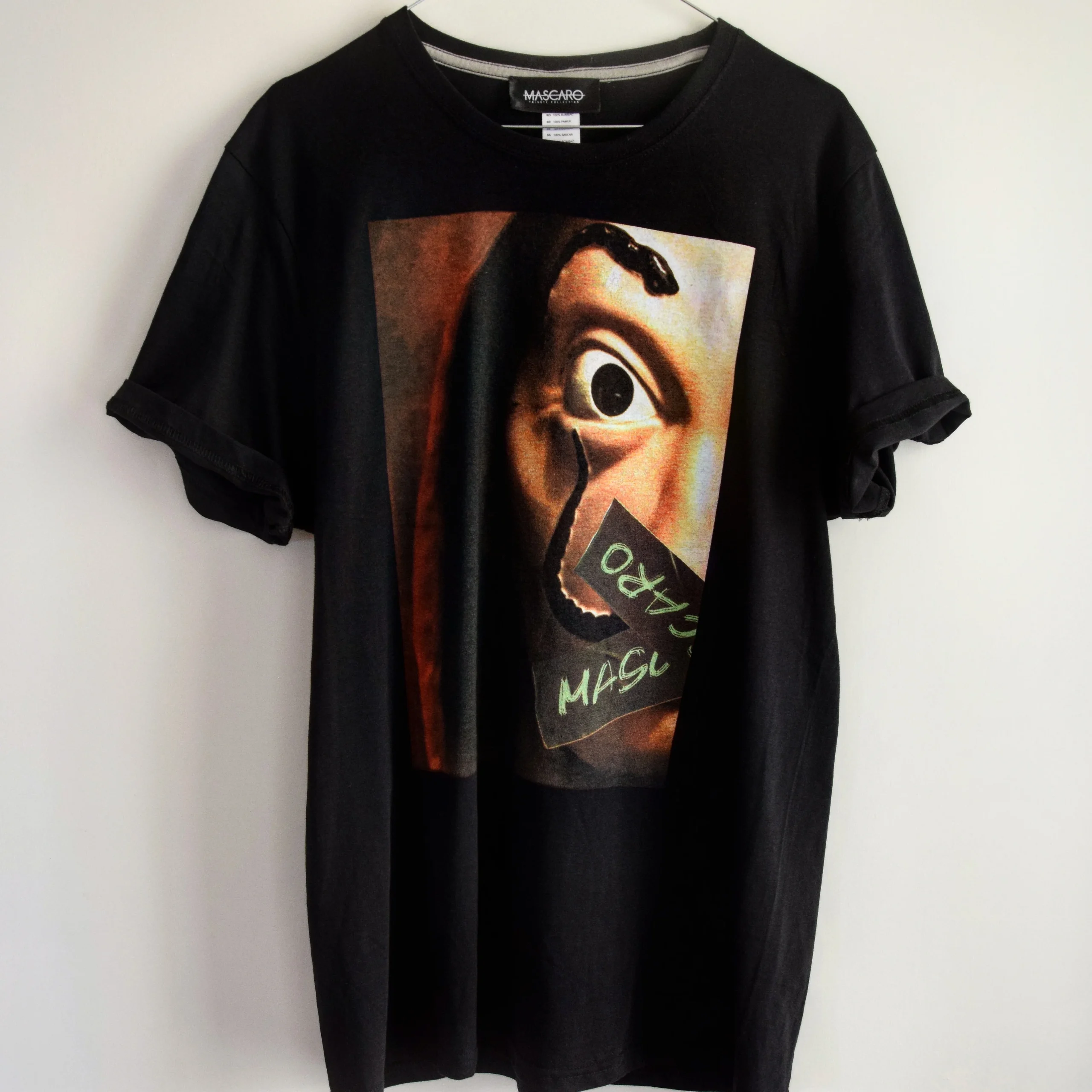 Tshirt MASCARO joker casa de papel - immagine 3